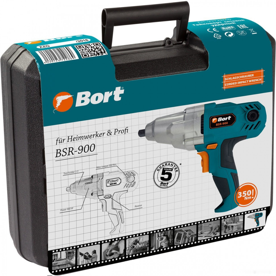 Гайковерт BORT BSR-900