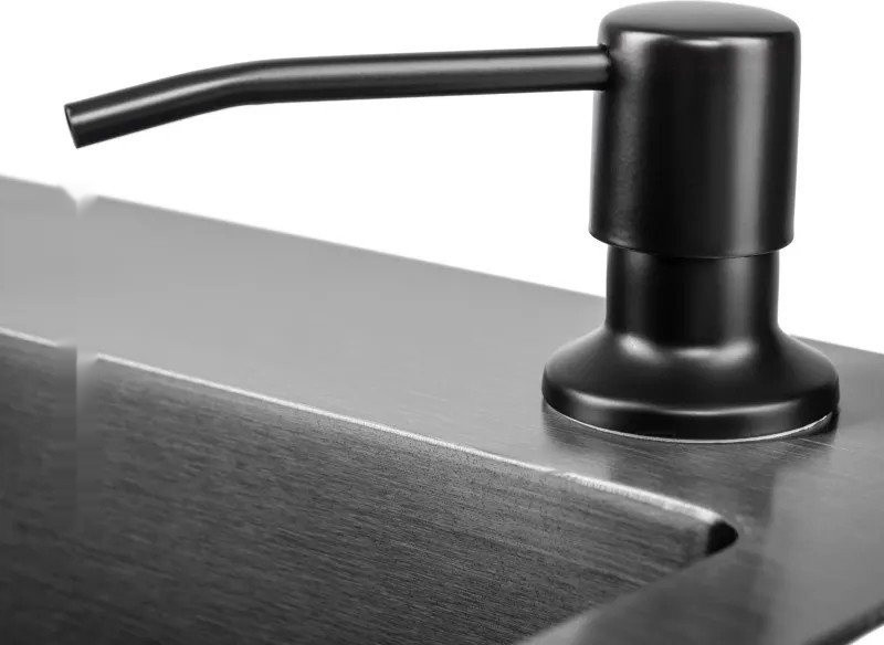 Кухонная мойка Axus LS-6050B Nano Black