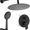 Душевая система Rea Hyper Black matt P2002