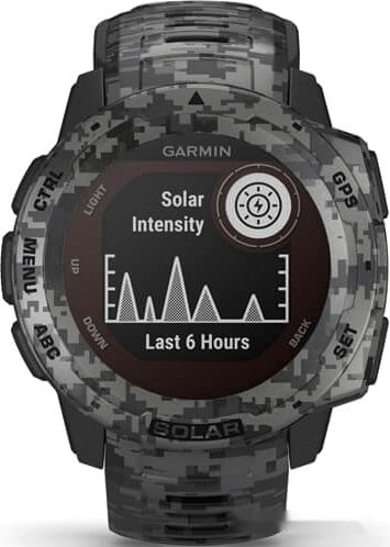 Умные часы Garmin Instinct Solar Camo Edition (графит)