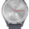 Гибридные умные часы Garmin Vivomove 3S (серебристый/синий)