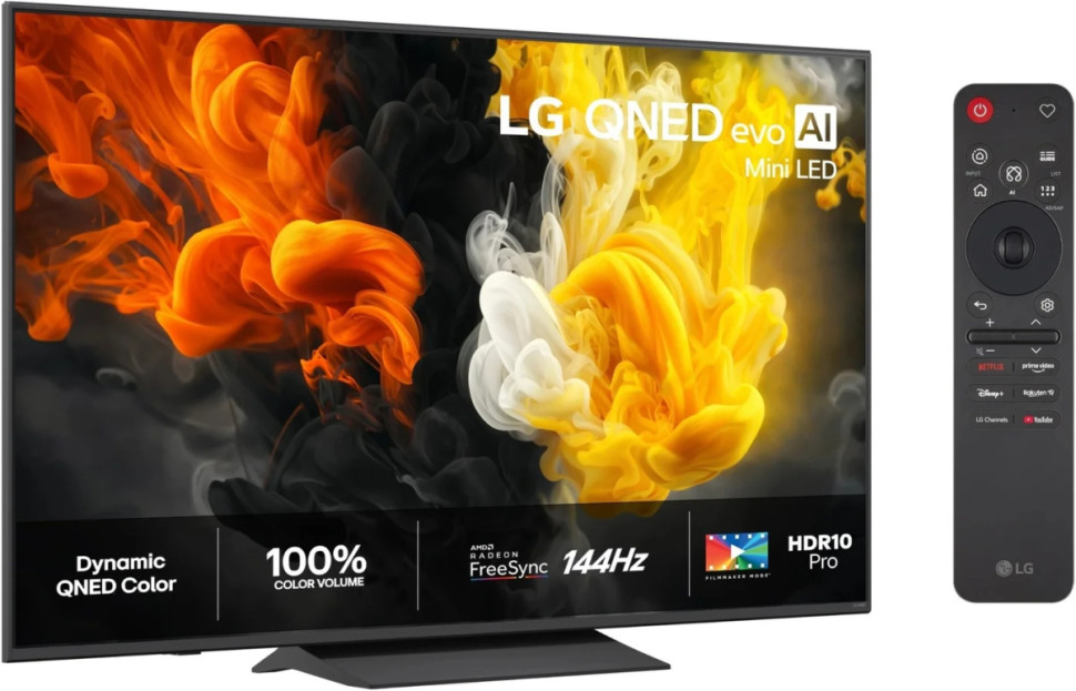 Телевизор LG QNED evo AI QNED83 75QNED83B6A