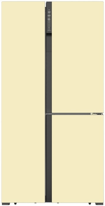 Холодильник side by side Hyundai CS5073FV (шампань)