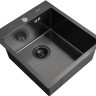 Кухонная мойка ARFEKA AF 450*505 Black PVD Nano