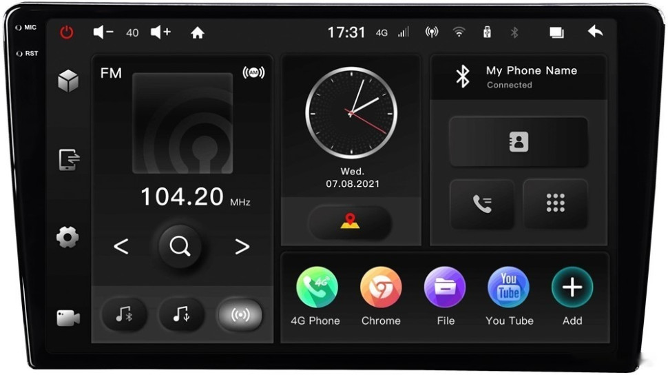 Автомагнитола Incar TMX2-7710-3