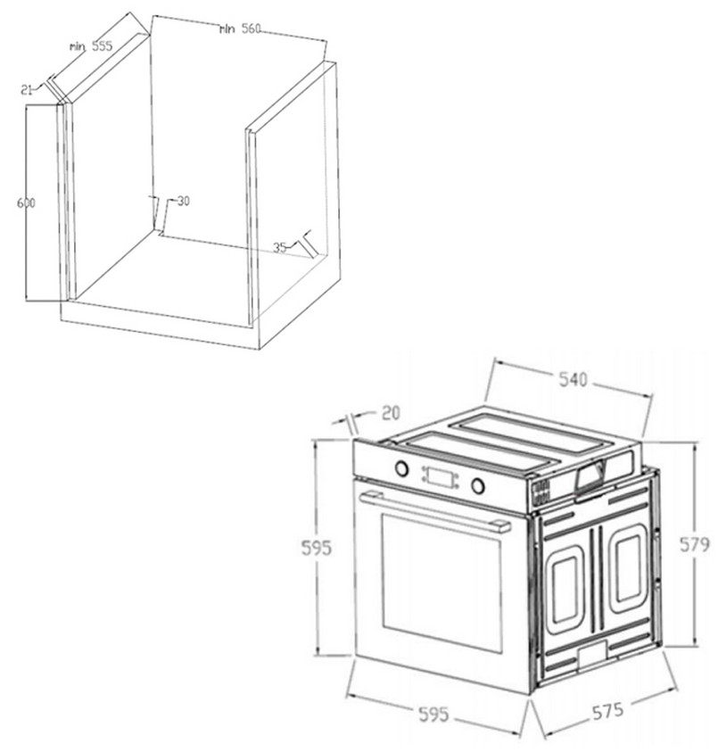 Духовой шкаф Maunfeld AEOH.749B2