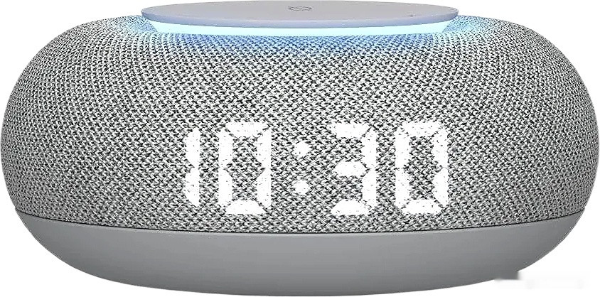 Умная колонка VK Капсула Мини (светло-серый)