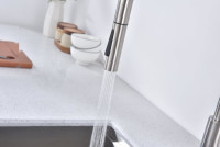 Смеситель Paulmark Senso Se215180-BS (стальной/нержавеющая сталь)