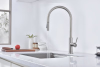 Смеситель Paulmark Senso Se215180-BS (стальной/нержавеющая сталь)