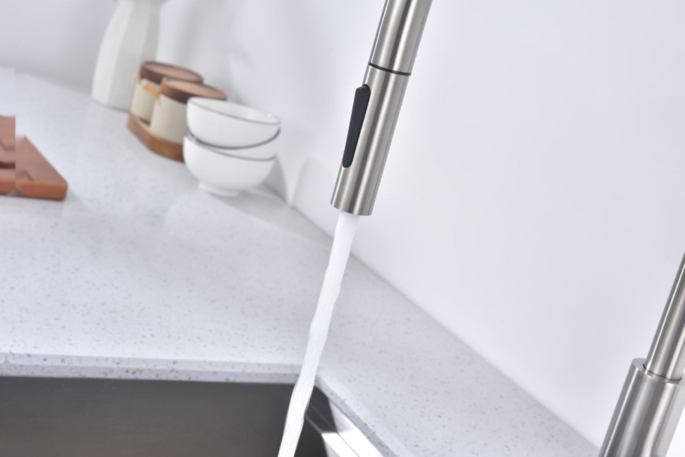 Смеситель Paulmark Senso Se215180-BS (стальной/нержавеющая сталь)