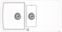 Кухонная мойка AquaSanita Lira SQL 151 710 AW alba