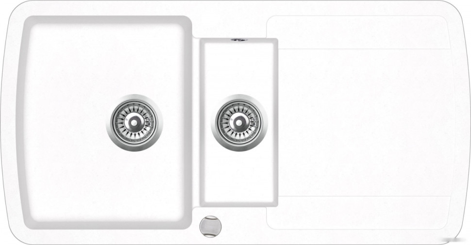 Кухонная мойка AquaSanita Lira SQL 151 710 AW alba
