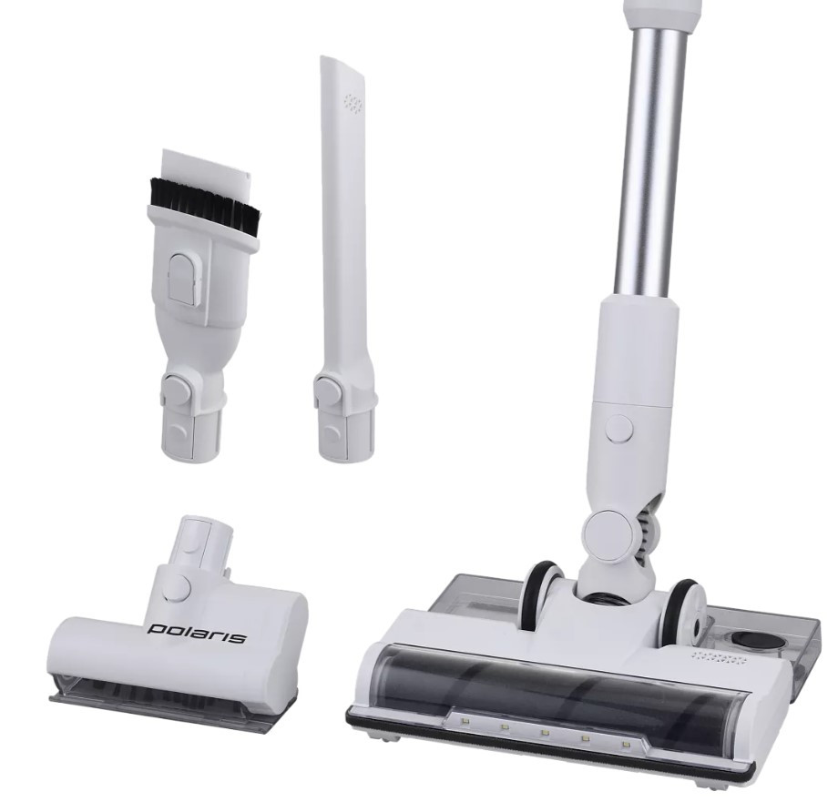 Вертикальный пылесос Polaris PVCS 4010 FusionPRO (белый)