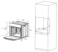 Духовой шкаф Zorg NEO616 (черный)