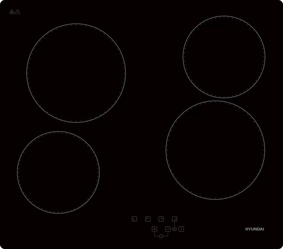 Варочная панель Hyundai HHE 6410 BG