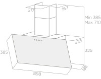 Вытяжка Elica Shire IX BL/A/90