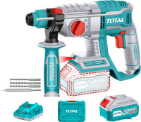 Перфоратор Total TRHLI202081 (с 1-им АКБ, кейс)