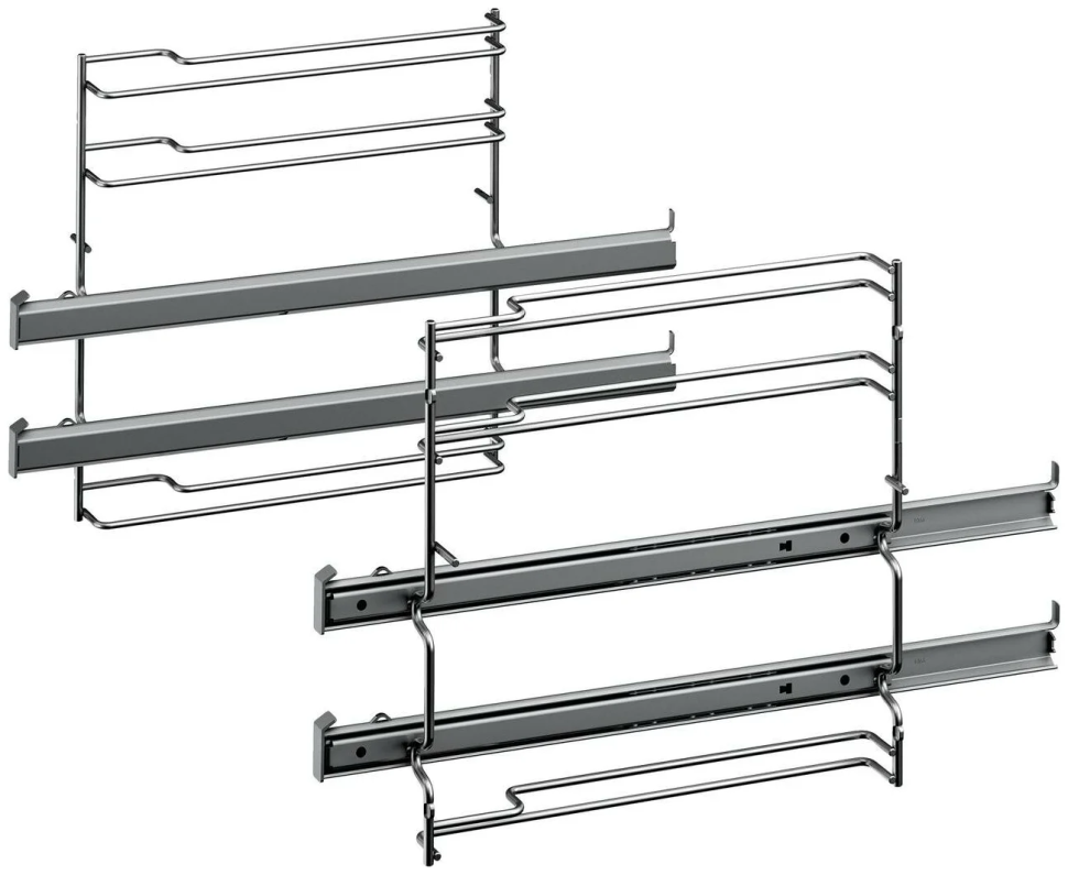 Телескопические направляющие Bosch HEZ638200 серебристый