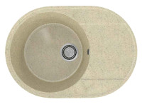 Кухонная мойка Practik PR-M 610-002 (слоновая кость)