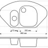 Кухонная мойка Gerhans E02 (White)
