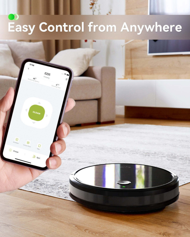 Робот-пылесос Kyvol Cybovac E25S (черный)