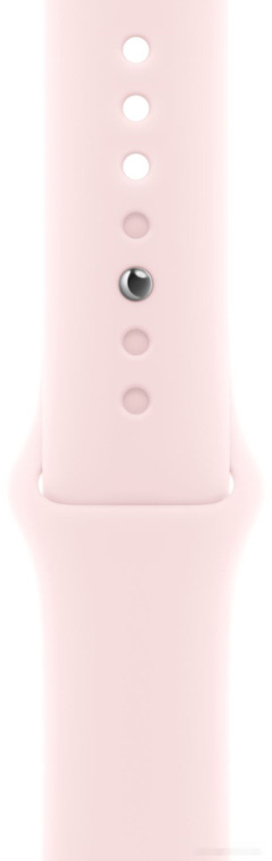 Умные часы Apple Watch Series 9 45 мм (алюминиевый корпус, розовый/розовый, спортивный силиконовый ремешок M/L)