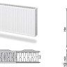 Радиатор Лемакс Compact 22 500x1800