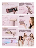 Фен Dreame Hairdryer Pocket Aura Pink AZP20A (розовый)