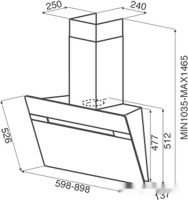 Вытяжка Jet air Viki BL 90 A PRF0111487B