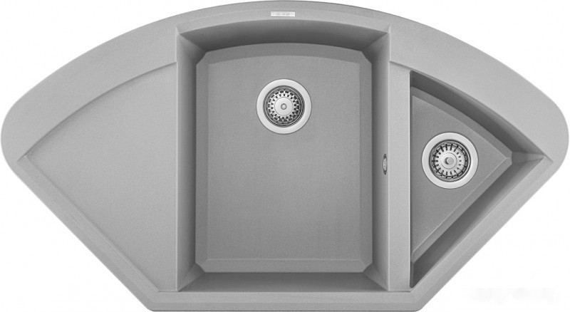 Кухонная мойка Elleci Easy CORNER M79 Aluminium