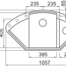 Кухонная мойка Elleci Easy CORNER M79 Aluminium