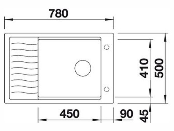 Кухонная мойка Blanco Elon XL 6 S антрацит