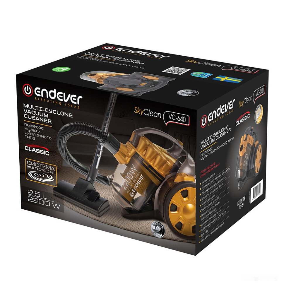 Пылесос Endever SkyClean VC-640