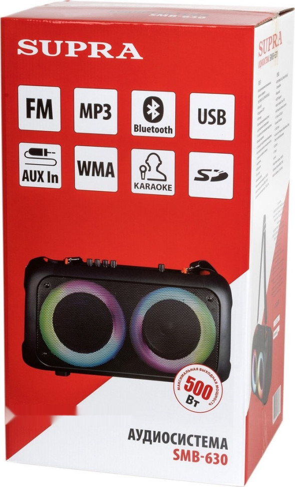 Портативная акустика Supra SMB-630
