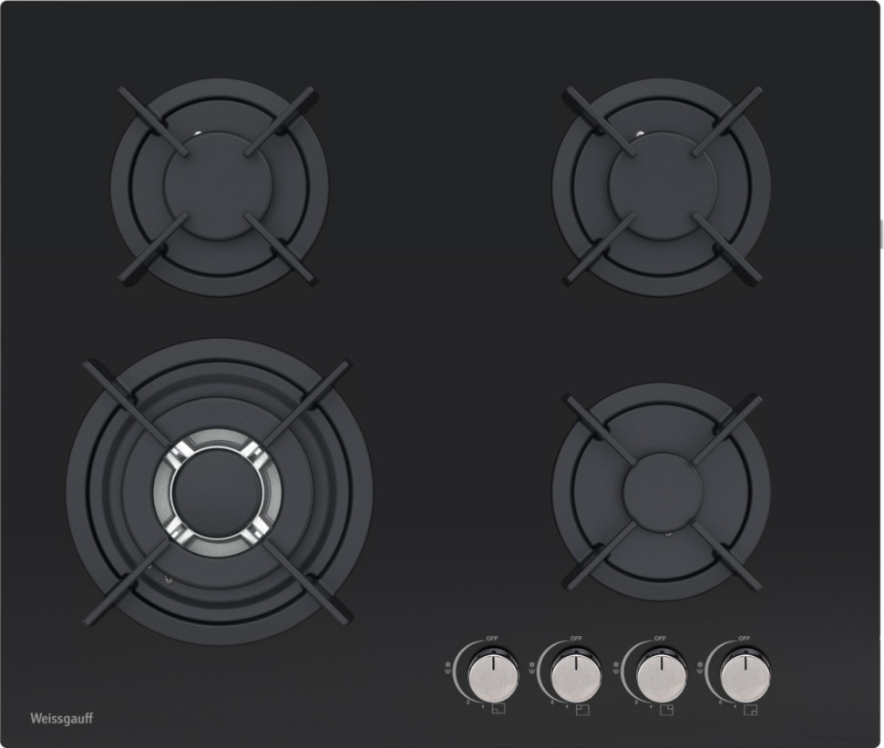 Варочная панель Weissgauff HGG 640 BG Nano Glass