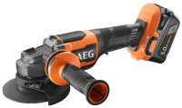 Угловая шлифмашина AEG Powertools BEWS 18-125BLPX2-502C 4935480858 (с 2-мя АКБ)