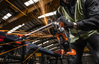 Угловая шлифмашина AEG Powertools BEWS 18-125BLPX2-502C 4935480858 (с 2-мя АКБ)