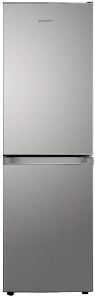 Холодильник с морозильником Kraft KF-NF272X
