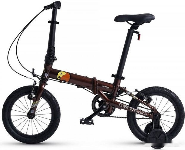 Детский велосипед Maxiscoo S007 Pro 2024 (бронзовый)