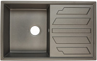 Кухонная мойка Granula GR-8002 (Чёрный)