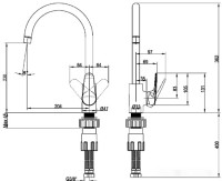 Смеситель Villeroy &amp; Boch O.novo Start TVK10510111061