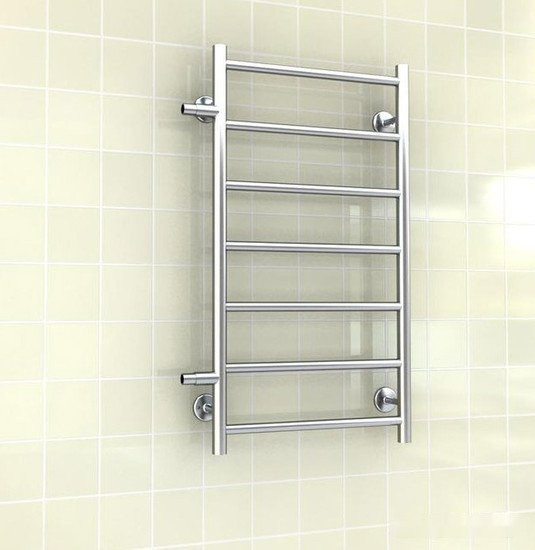 Полотенцесушитель Ростела Виктория боковое подключение 1" 8 перекладин 80 см