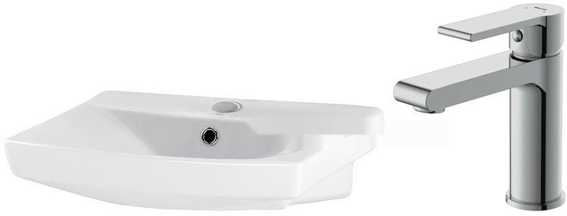 Умывальник Cersanit Carina 50 S-UM-CAR50/1 + 63020