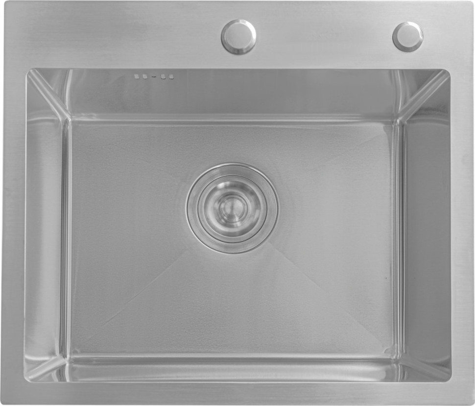 Кухонная мойка Astir Satin 50x44 (с сифоном, дозатором и коландером)