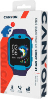 Детские умные часы Canyon Cindy KW-41 (синий/голубой)