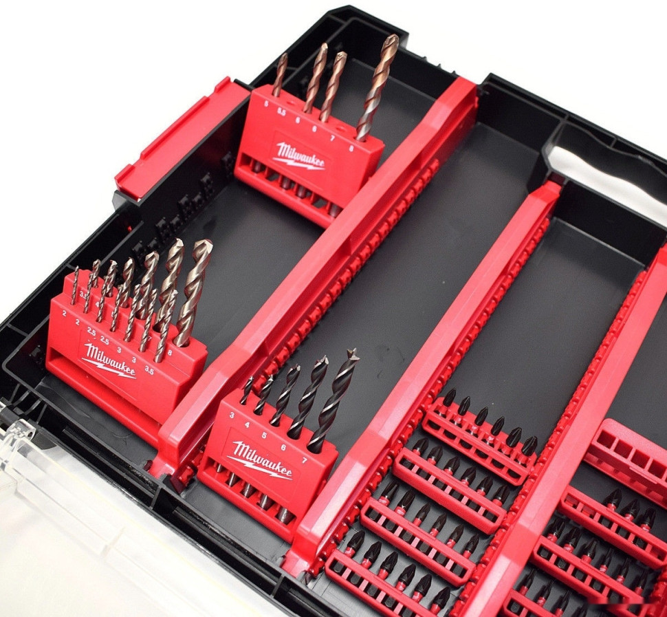Набор оснастки Milwaukee 4932464145 (100 предметов)