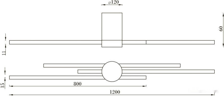 Бра Kinklight Лорин 08428-1203.19 (черный)