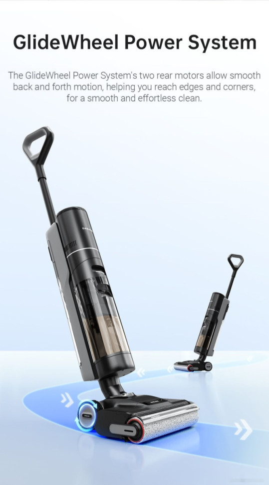 Вертикальный пылесос с влажной уборкой Dreame H13 Pro Wet and Dry Vacuum (международная версия)