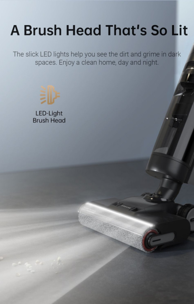 Вертикальный пылесос с влажной уборкой Dreame H13 Pro Wet and Dry Vacuum (международная версия)