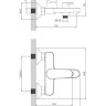 Смеситель Diadonna D91-330117SY